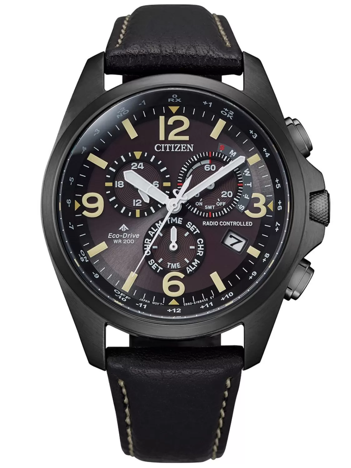 Citizen Eco-Drive Promaster Sky Herren-Funkuhr Schwarz | Herrenuhren