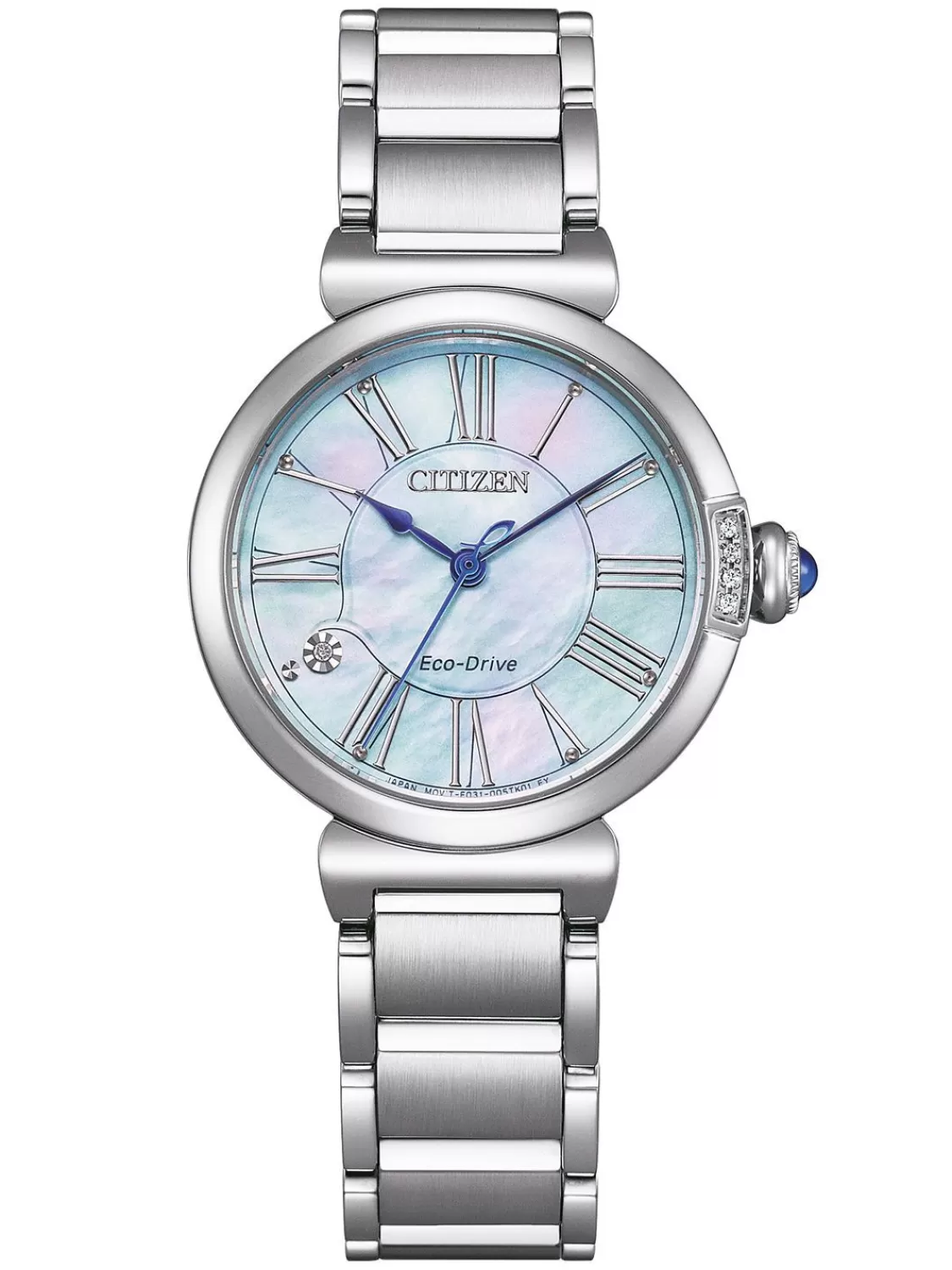 Citizen Eco-Drive Solar Damenuhr Hellblau | Damenuhren