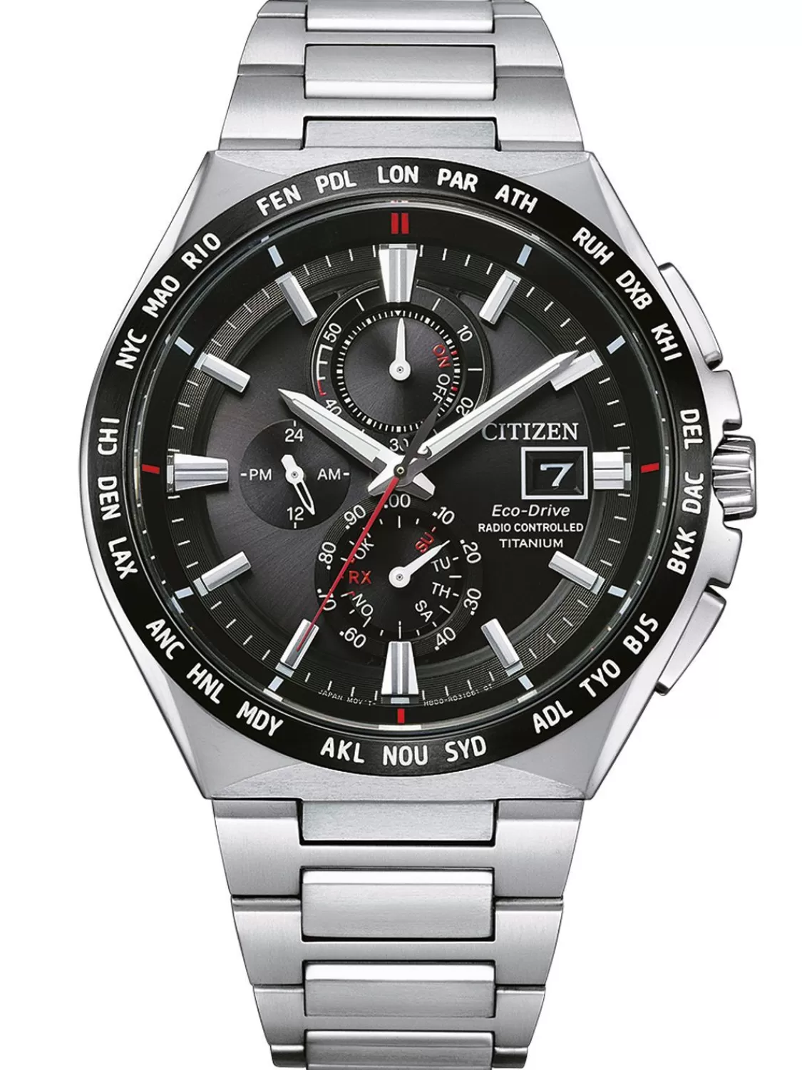 Citizen Eco-Drive Solar Funk-Armbanduhr Fur Herren | Herrenuhren