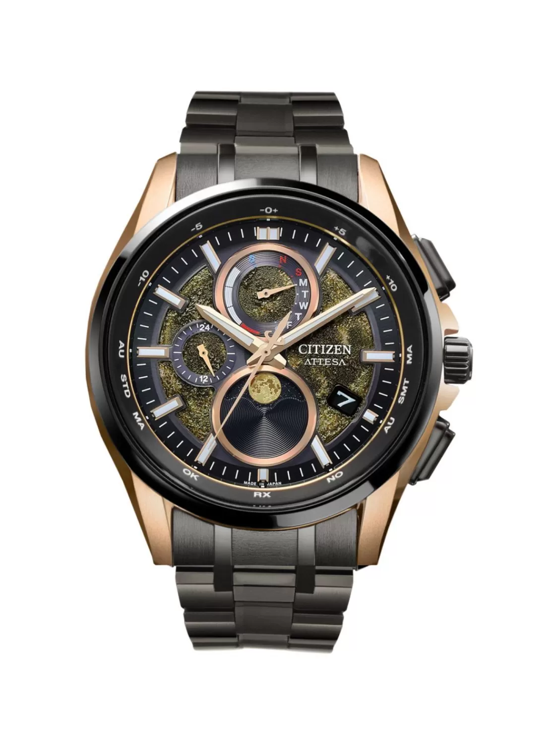 Citizen Eco-Drive Solar Herren-Funkuhr Titan Attesa Le | Herrenuhren