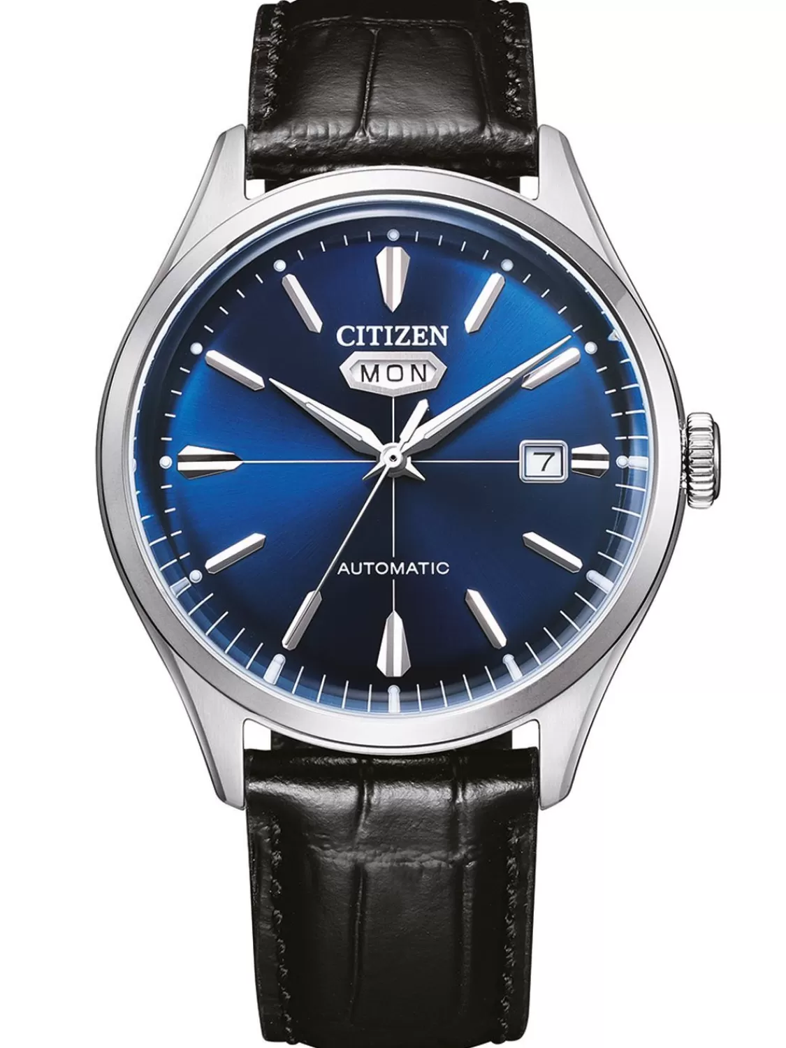 Citizen Herrenuhr Automatik Schwarz/Blau | Herrenuhren