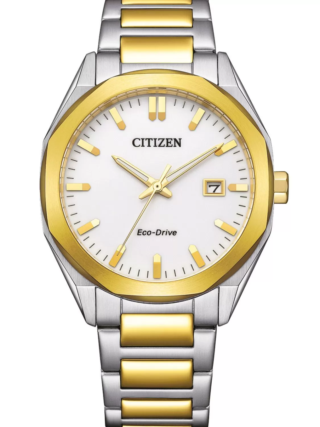 Citizen Herrenuhr Eco-Drive Solar Bicolor/Weis | Herrenuhren