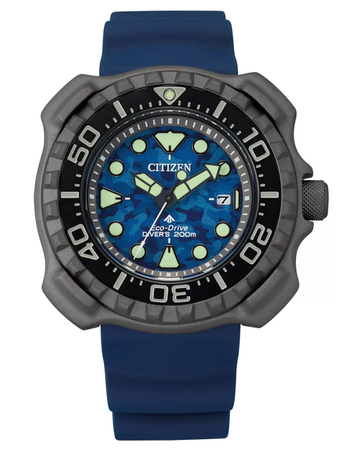 Citizen Promaster Eco-Drive Herren-Taucheruhr Titan Blau | Herrenuhren