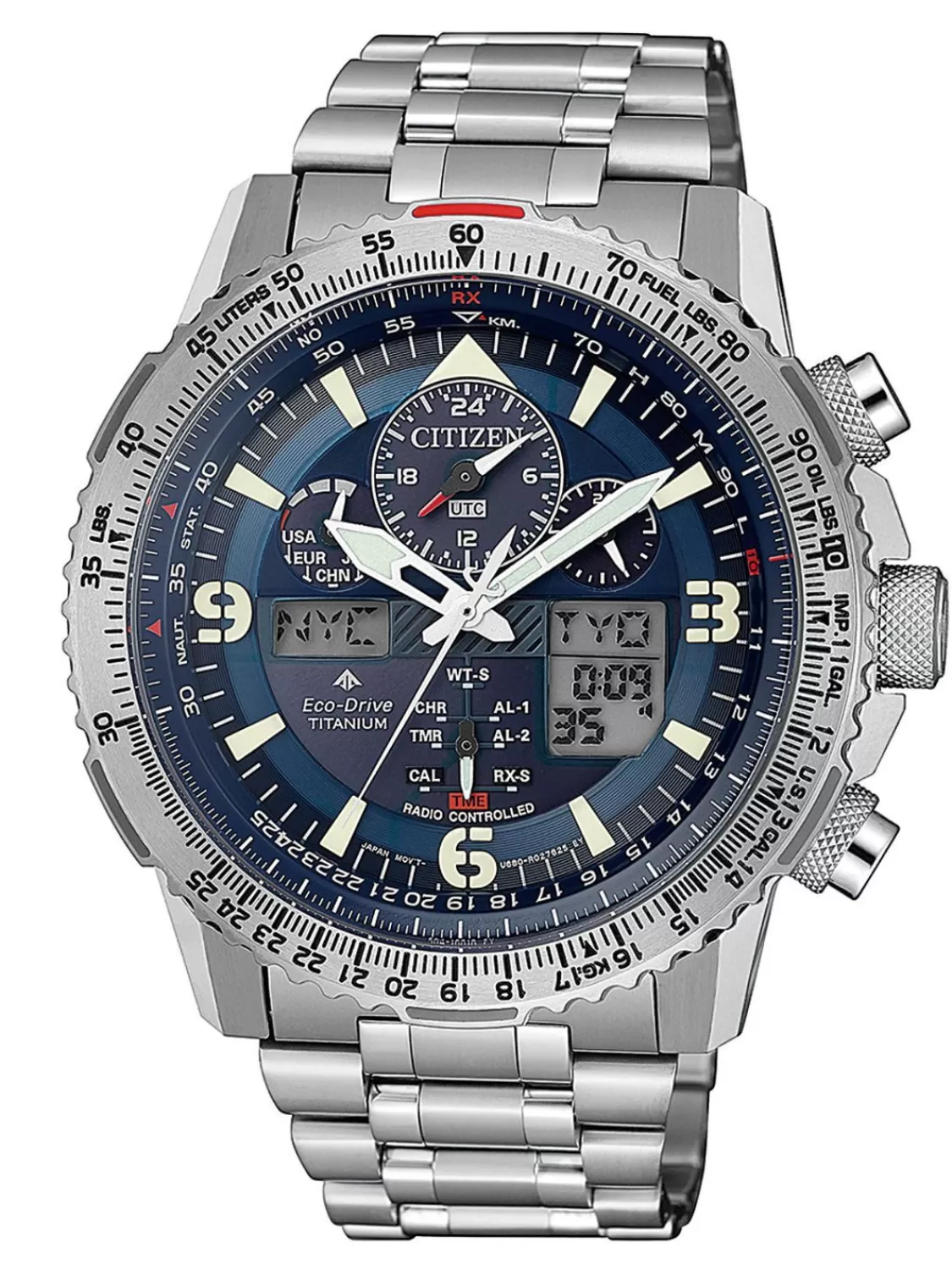 Citizen Promaster Sky Herren-Funkuhr Eco-Drive Titan | Herrenuhren