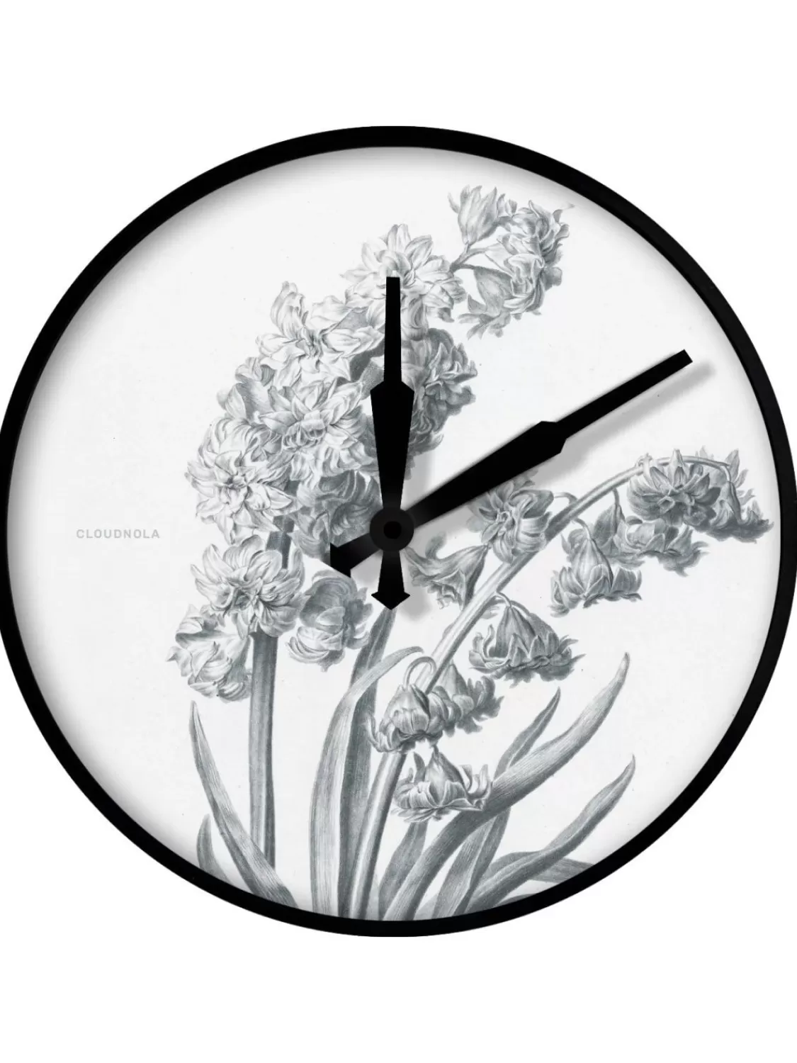 Cloudnola Wanduhr Flower Pierre Francois Legrand Hyazinthe | Wanduhren