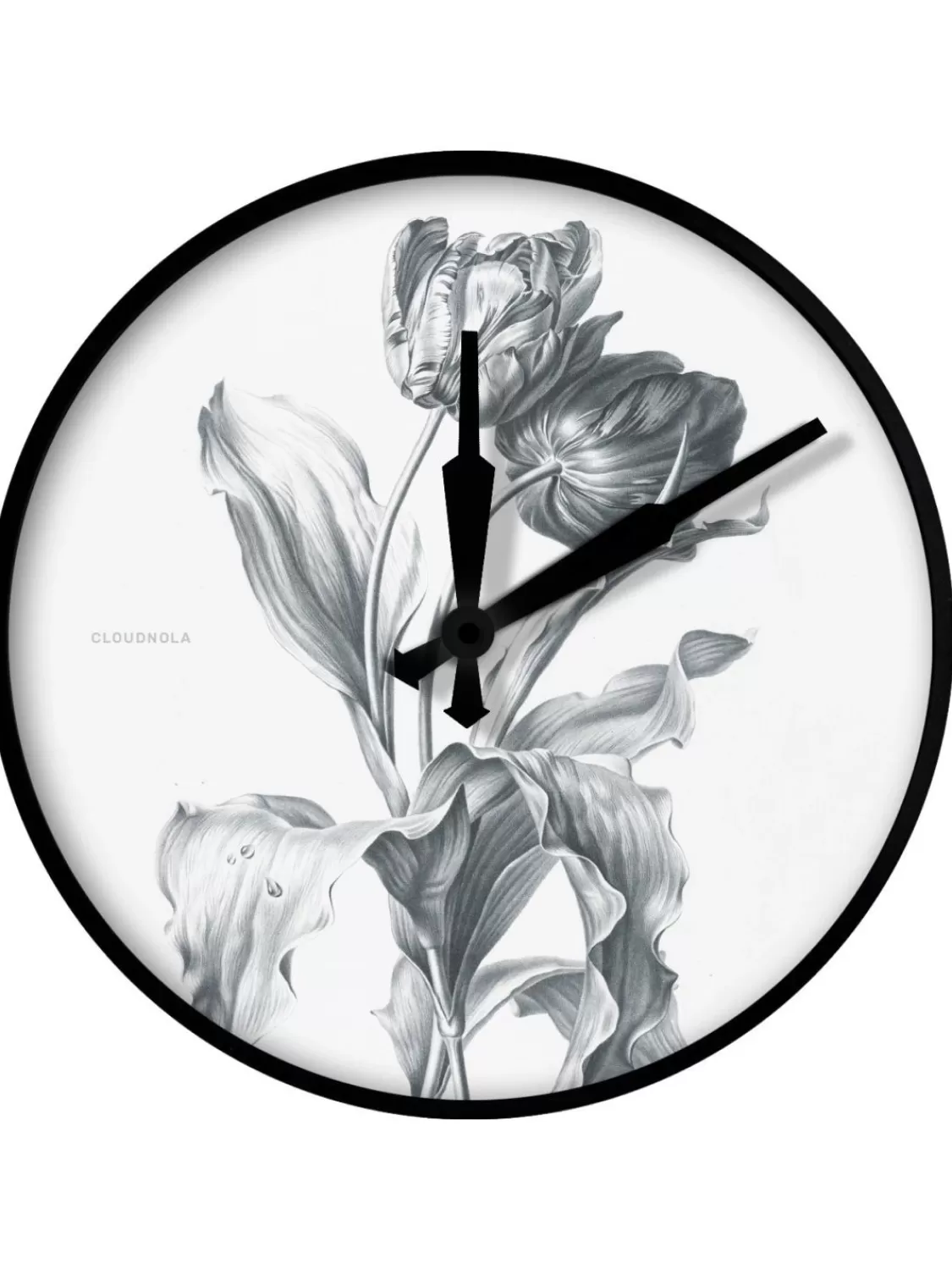 Cloudnola Wanduhr Flower Pierre Francois Legrand Tulpe | Wanduhren