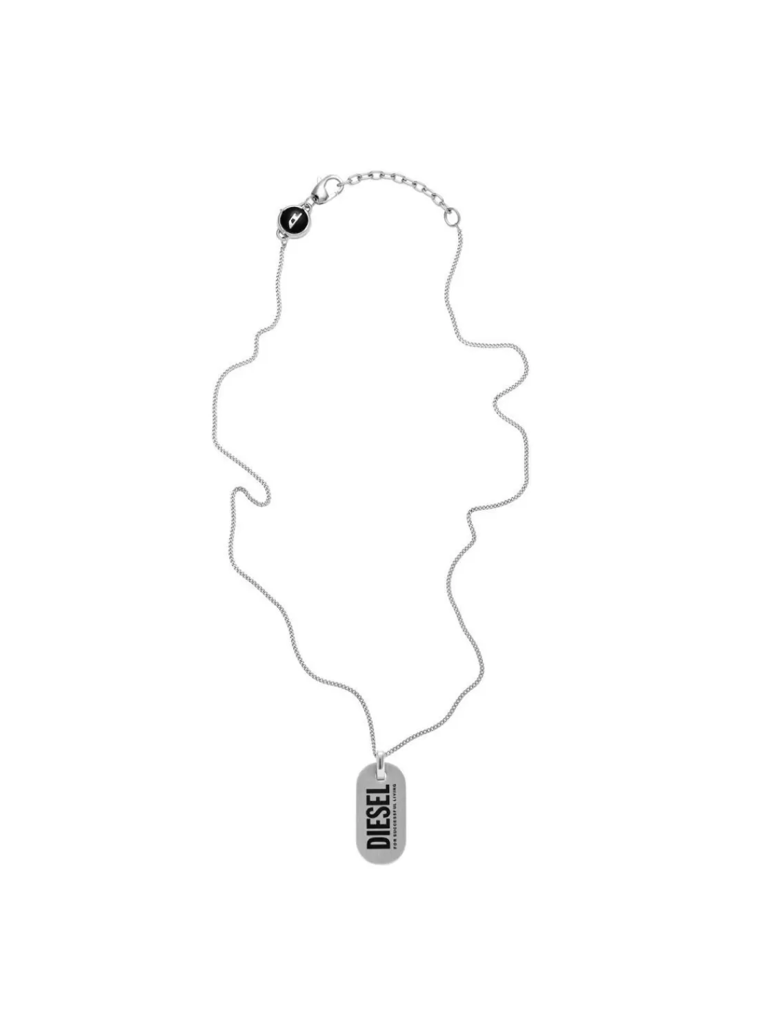 Diesel Herren-Kette Panzerkette Mit Dog Tag Anhanger | Herrenschmuck