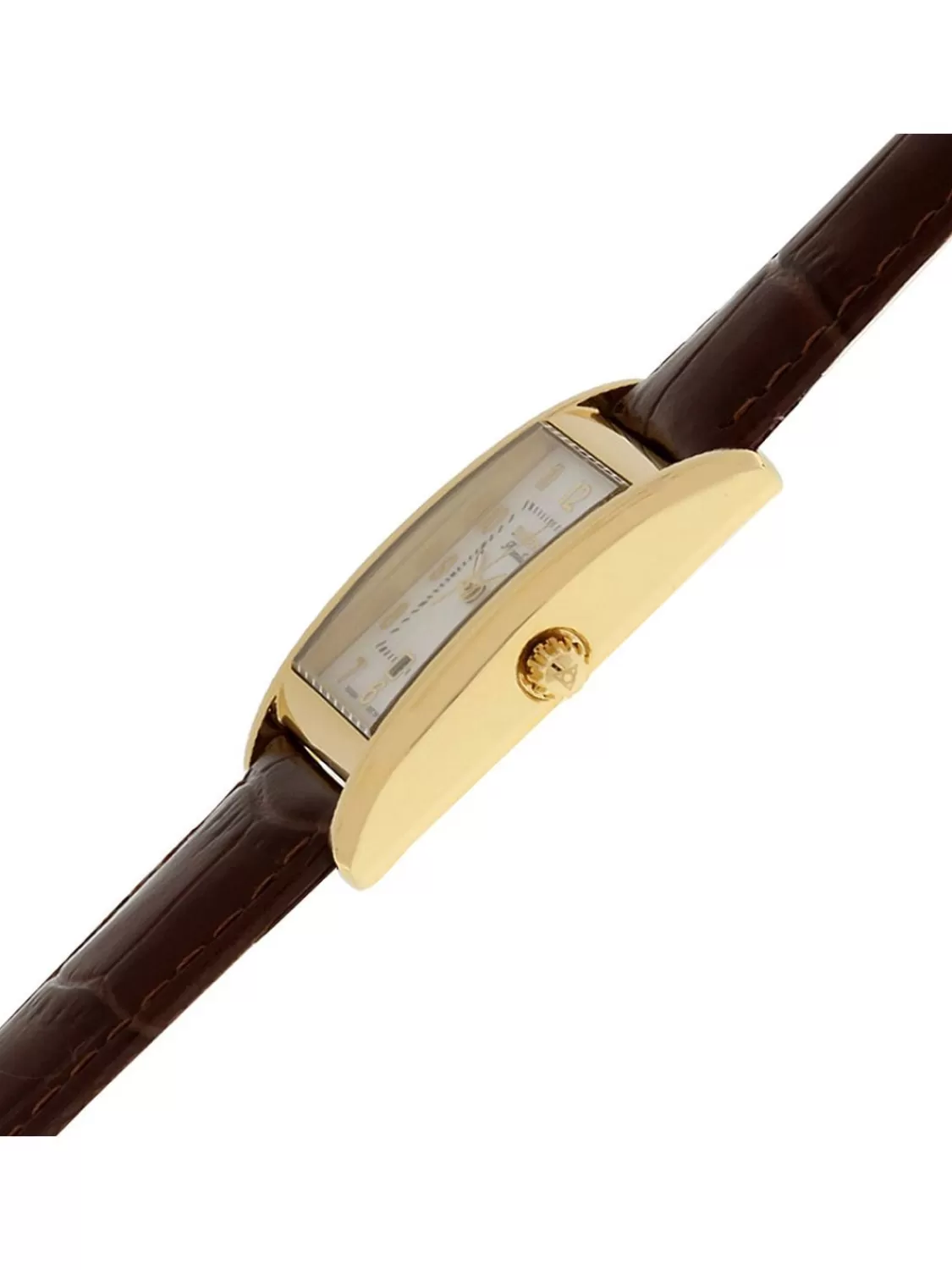 Dugena Damen-Armbanduhr Quadra Artdeco Goldfarben | Damenuhren