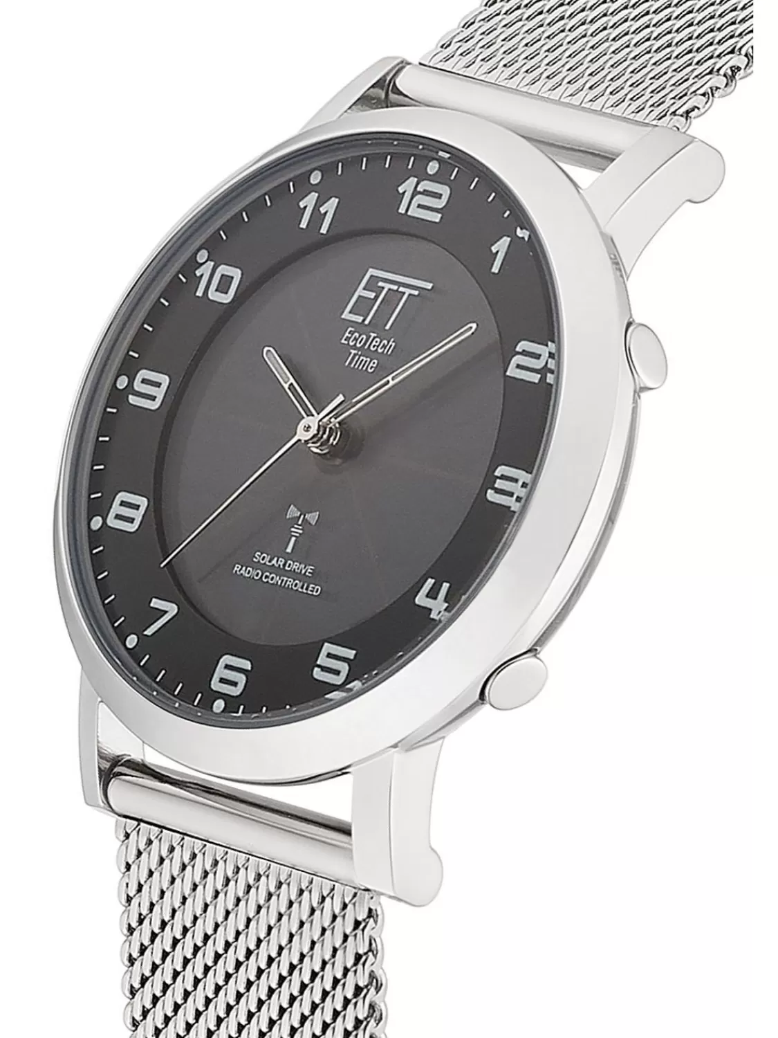 ETT Eco Tech Time Damen Funk-Solaruhr Atacama Edelstahl Mit 2 Bandern | Damenuhren
