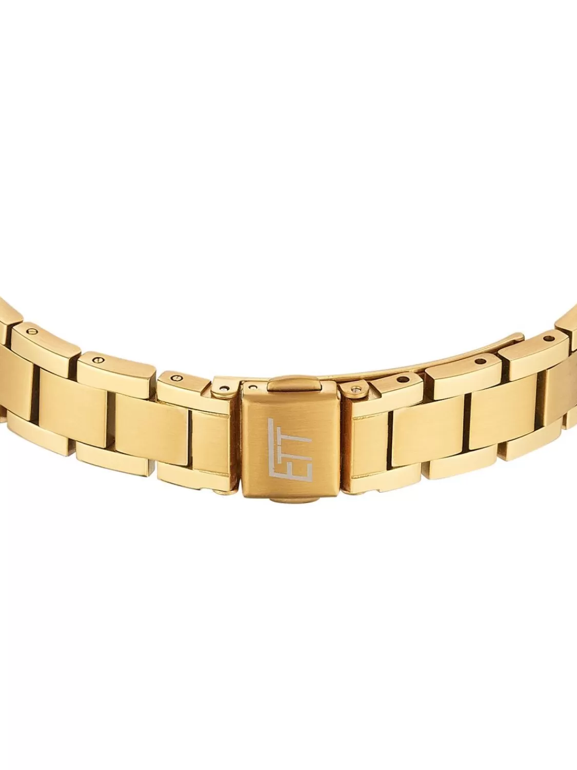 ETT Eco Tech Time Damenuhr Solar Diamond Lady Goldfarben | Damenuhren