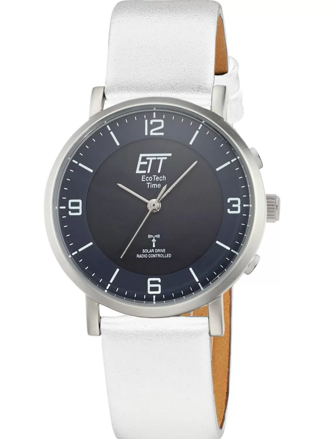 ETT Eco Tech Time Funk-Solar Damenuhr Atacama Weis/Blau | Damenuhren