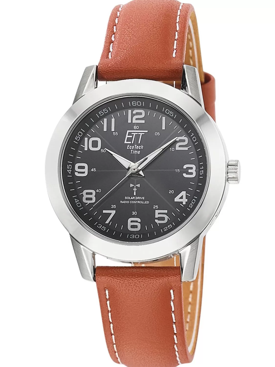 ETT Eco Tech Time Funk-Solaruhr Fur Damen Gobi 2 Braun/Schwarz | Damenuhren