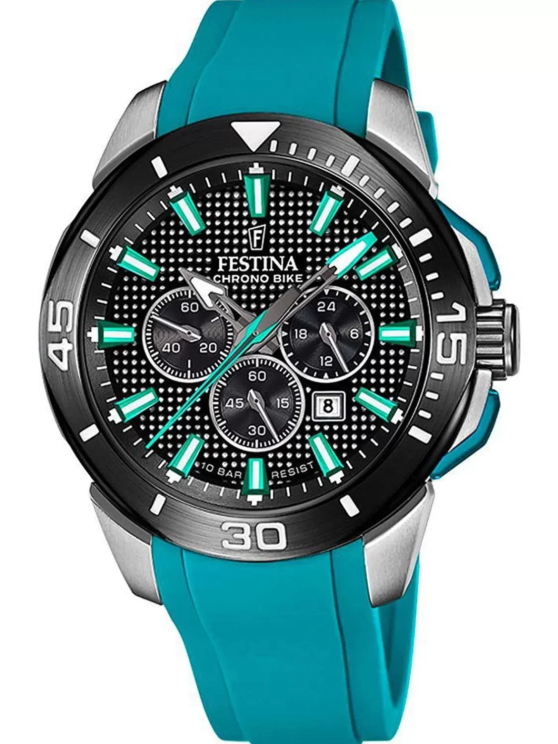 Festina Herren-Armbanduhr Chronograph Turkis | Herrenuhren