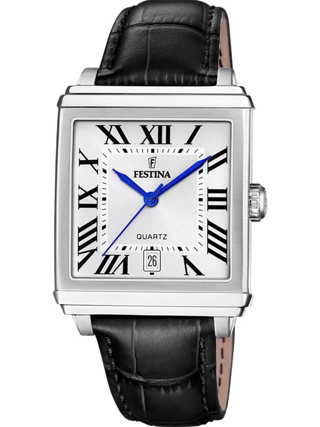 Festina Herren-Armbanduhr Rechteckig Mit Lederband | Herrenuhren