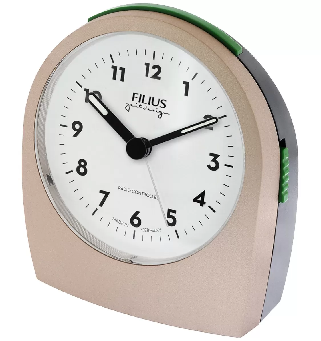 Filius Funkwecker Rosegold-Graphit | Wecker