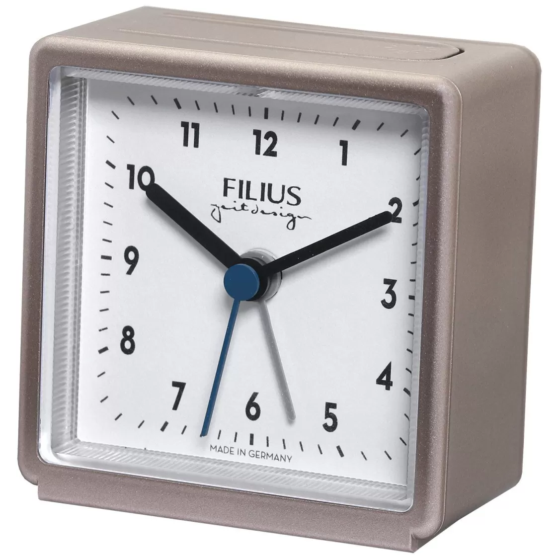 Filius Wecker Quarz Kleinformat 6,5 X 6,5 Cm Beige | Wecker