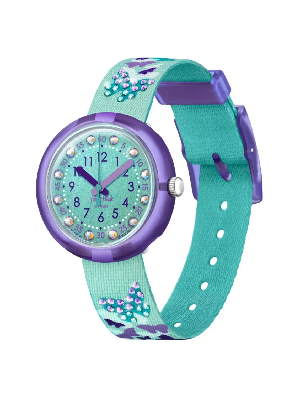 Flik Flak Kinder-Armbanduhr Sparkling Butterfly | Kinderuhren