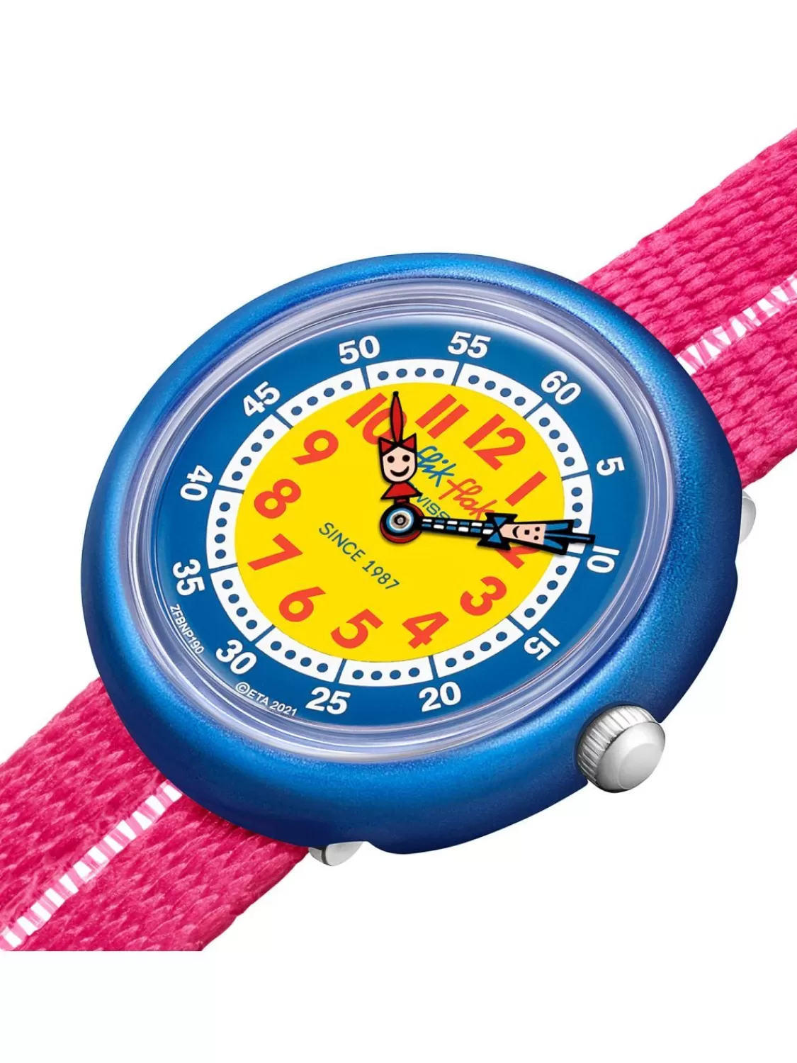 Flik Flak Kinderuhr Retro Pink | Kinderuhren