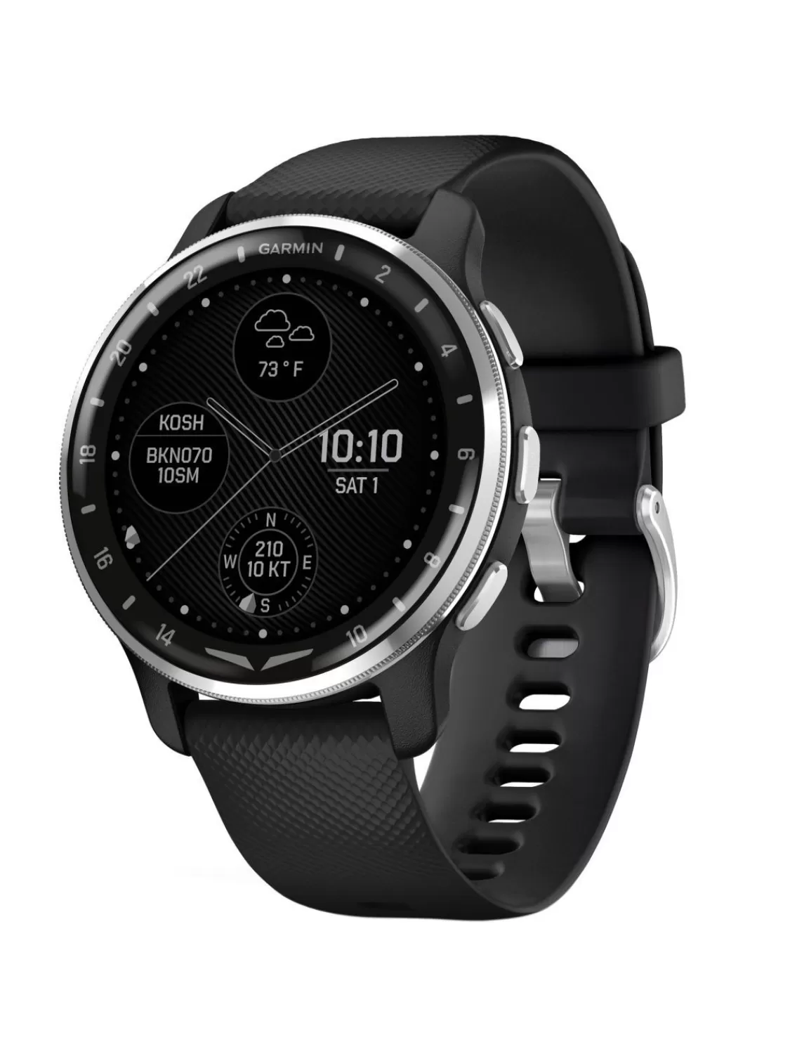 Garmin D2 Air X10 Aviator Smartwatch Schwarz | Damenuhren