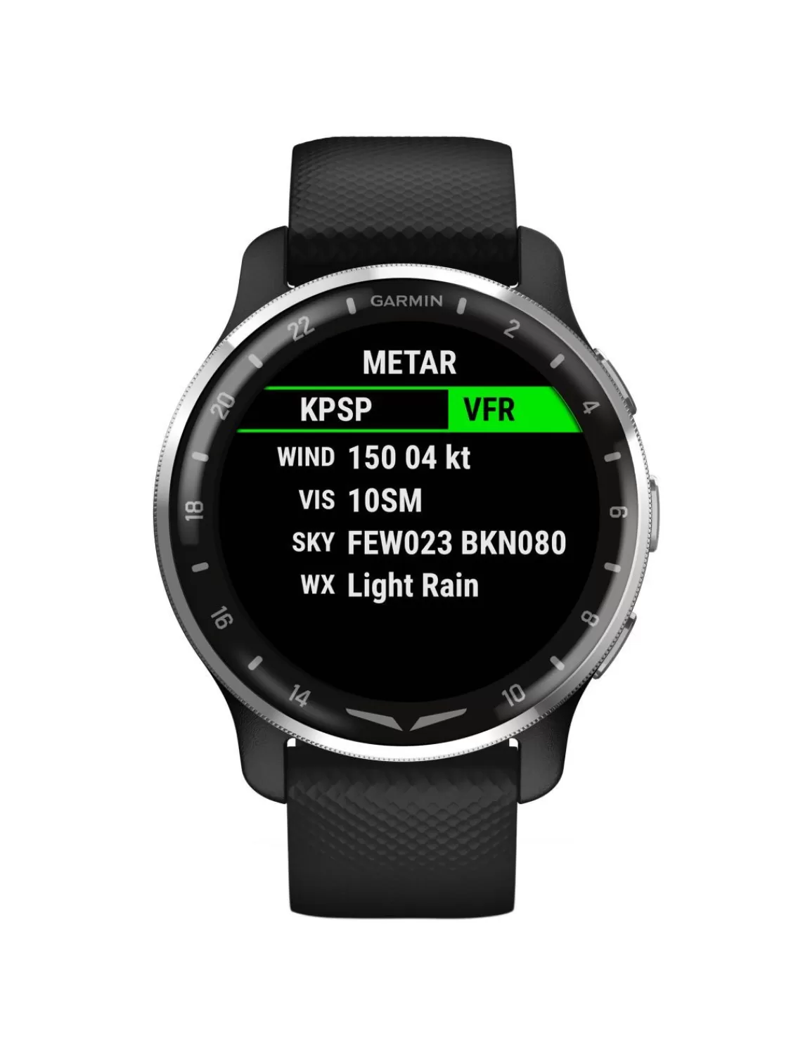 Garmin D2 Air X10 Aviator Smartwatch Schwarz | Damenuhren