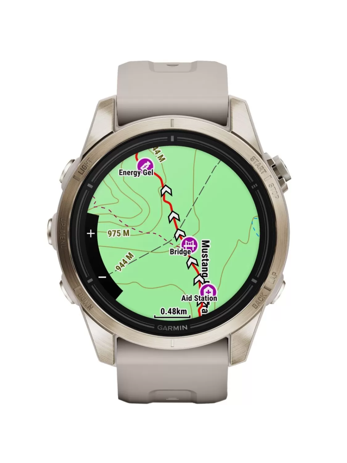 Garmin Epix Pro Saphir Smartwatch Beige/Softgold 42 Mm | Herrenuhren