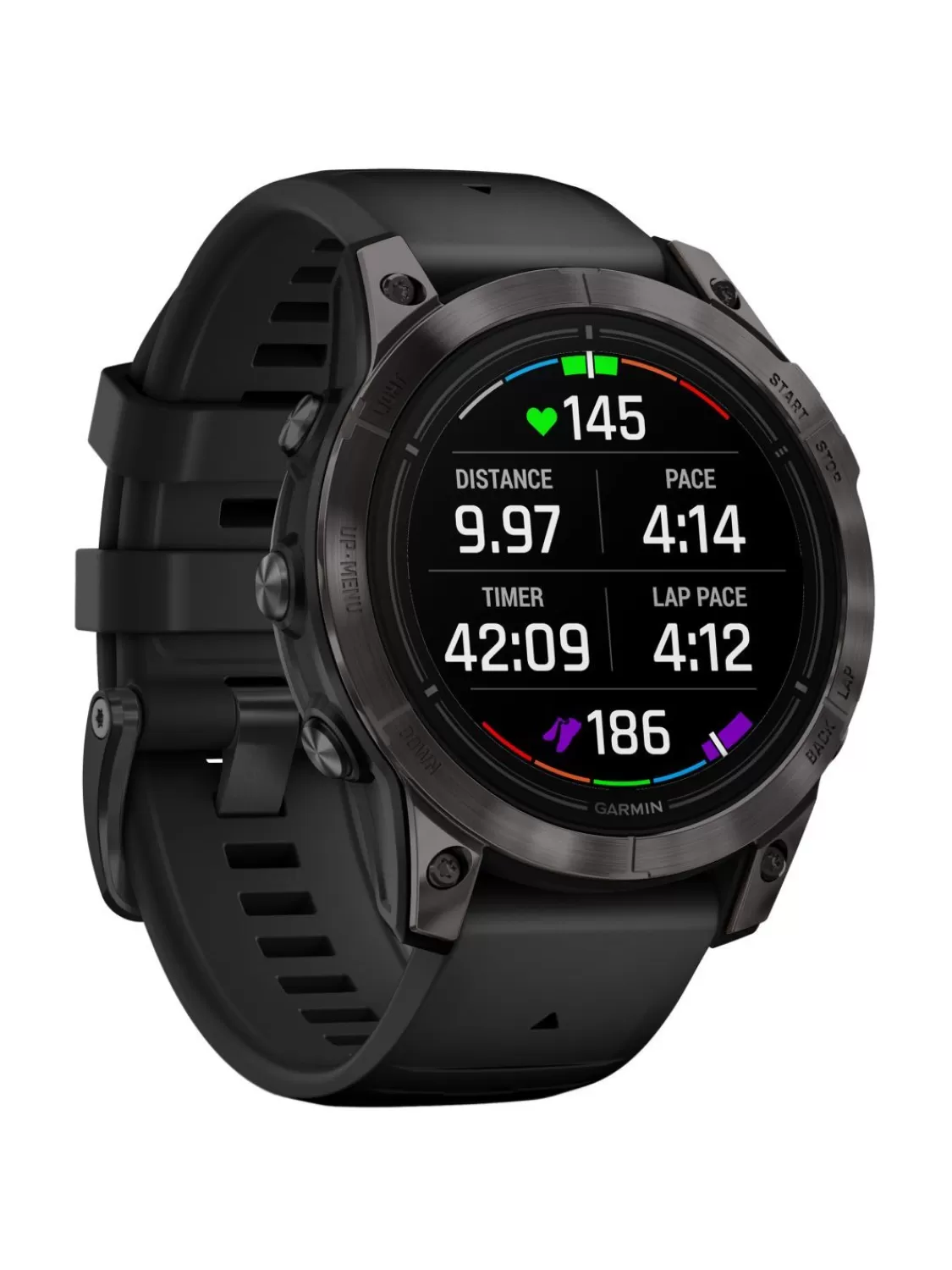Garmin Epix Pro Saphir Smartwatch Carbongrau Titan Dlc 47 Mm | Herrenuhren