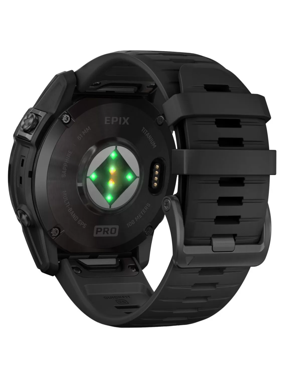 Garmin Epix Pro Saphir Smartwatch Carbongrau Titan Dlc 51 Mm | Herrenuhren