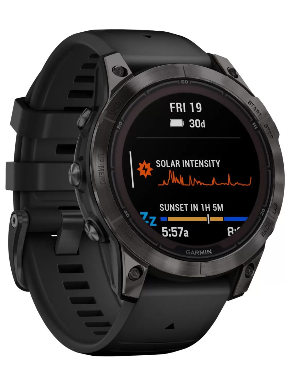 Garmin Fenix 7 Pro Saphir Solar Smartwatch Carbongrau Titan Dlc | Damenuhren