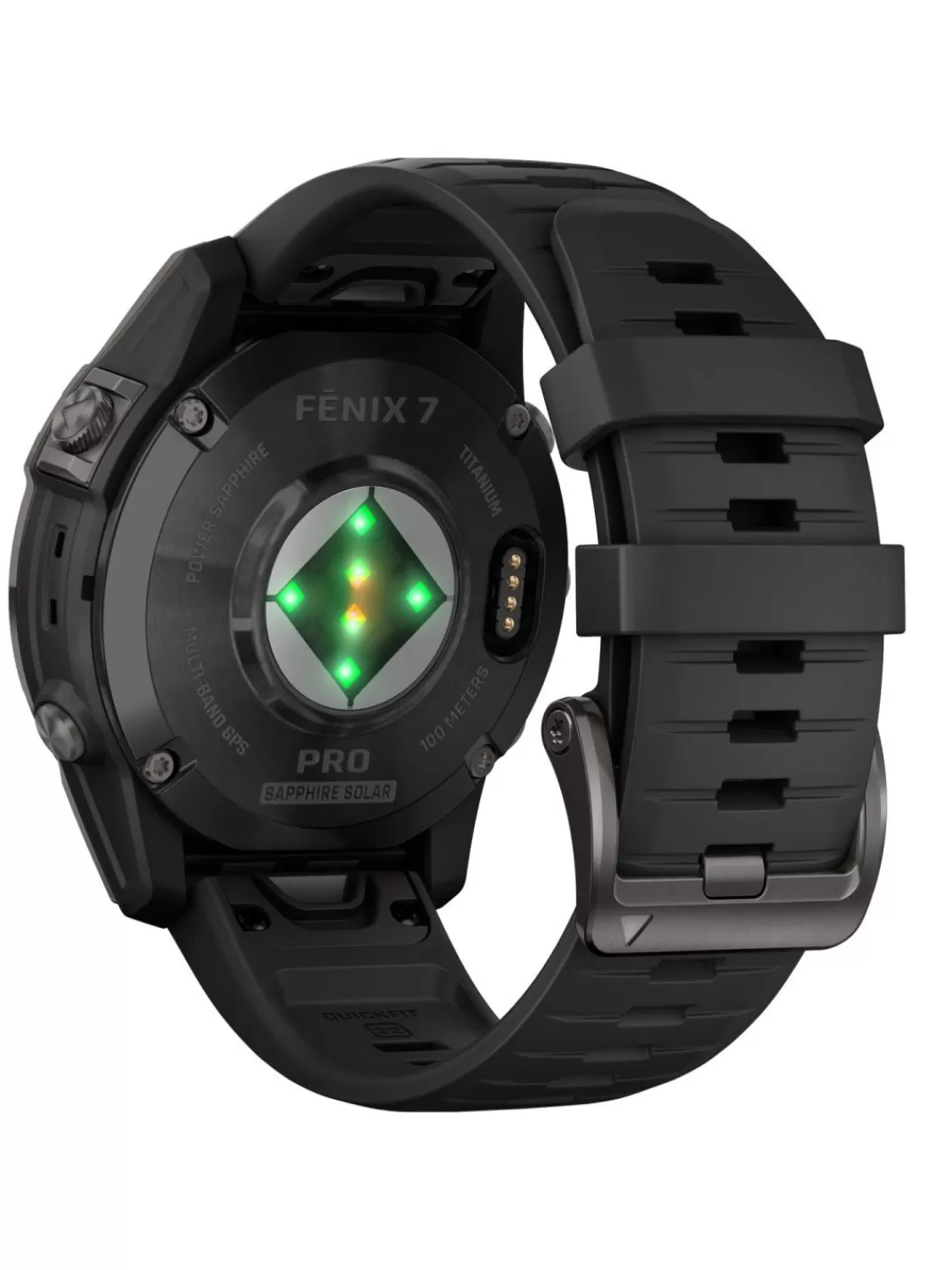 Garmin Fenix 7 Pro Saphir Solar Smartwatch Carbongrau Titan Dlc | Damenuhren