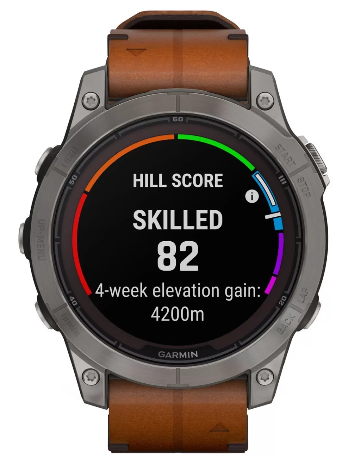 Garmin Fenix 7 Pro Saphir Solar Smartwatch Graphit/Titan Leder | Herrenuhren