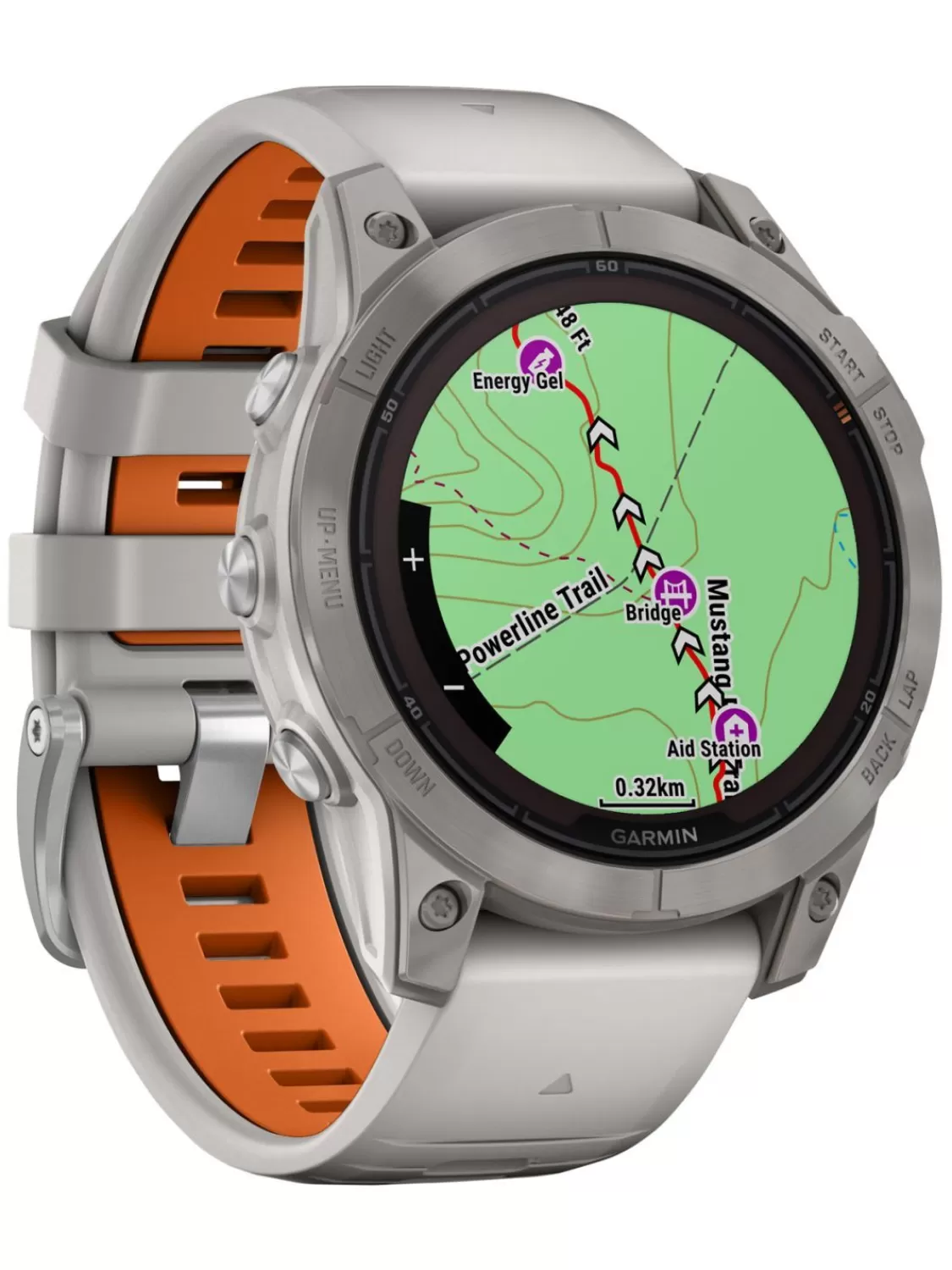 Garmin Fenix 7 Pro Saphir Solar Smartwatch Nebelgrau/Titan 47 Mm | Herrenuhren