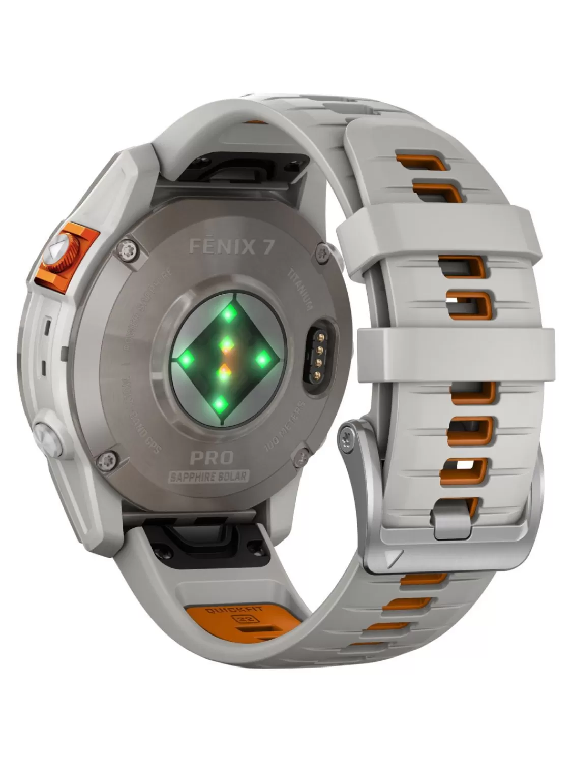 Garmin Fenix 7 Pro Saphir Solar Smartwatch Nebelgrau/Titan 47 Mm | Herrenuhren