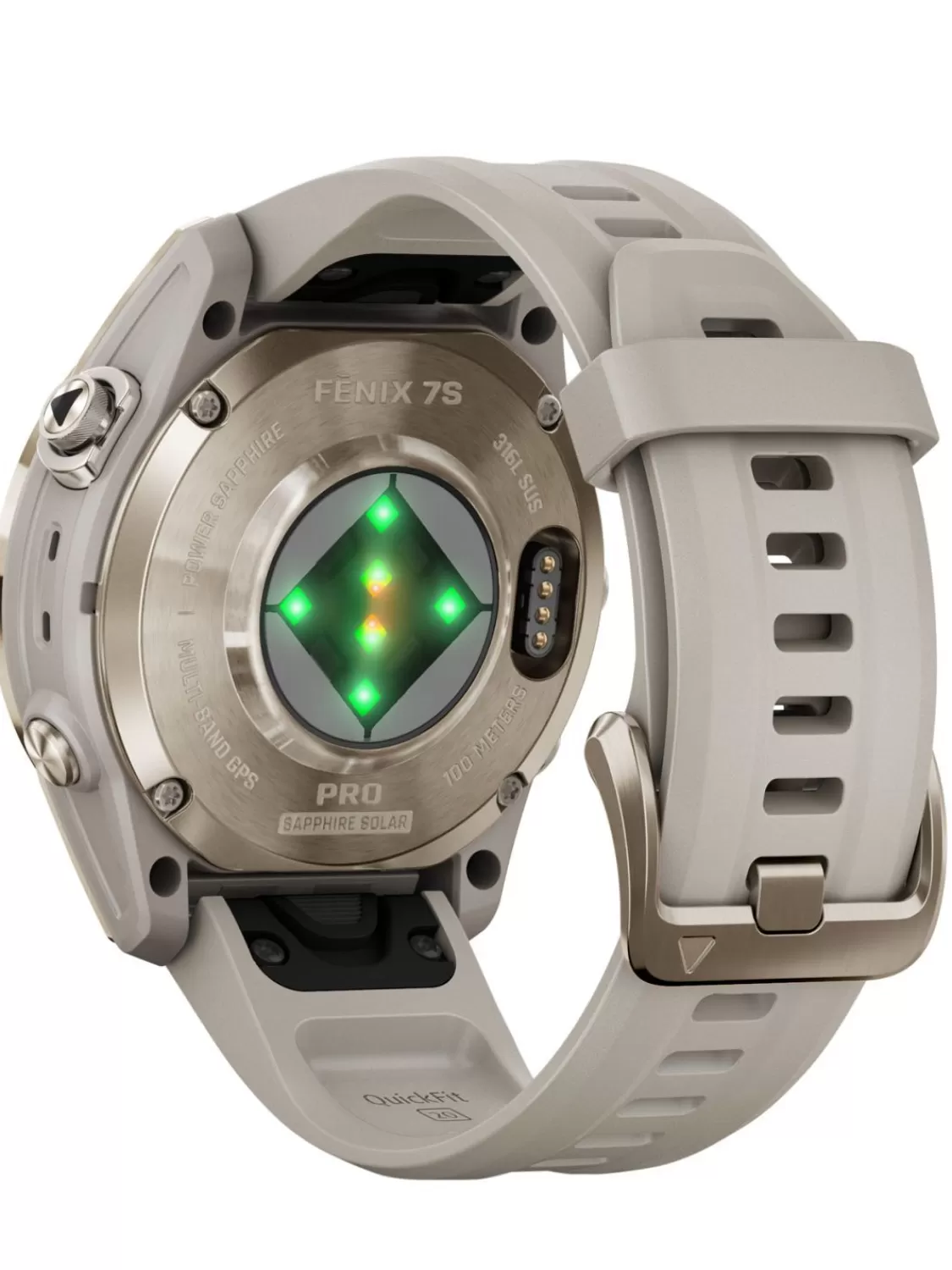 Garmin Fenix 7S Pro Saphir Solar Smartwatch Beige/Softgold 42 Mm | Herrenuhren