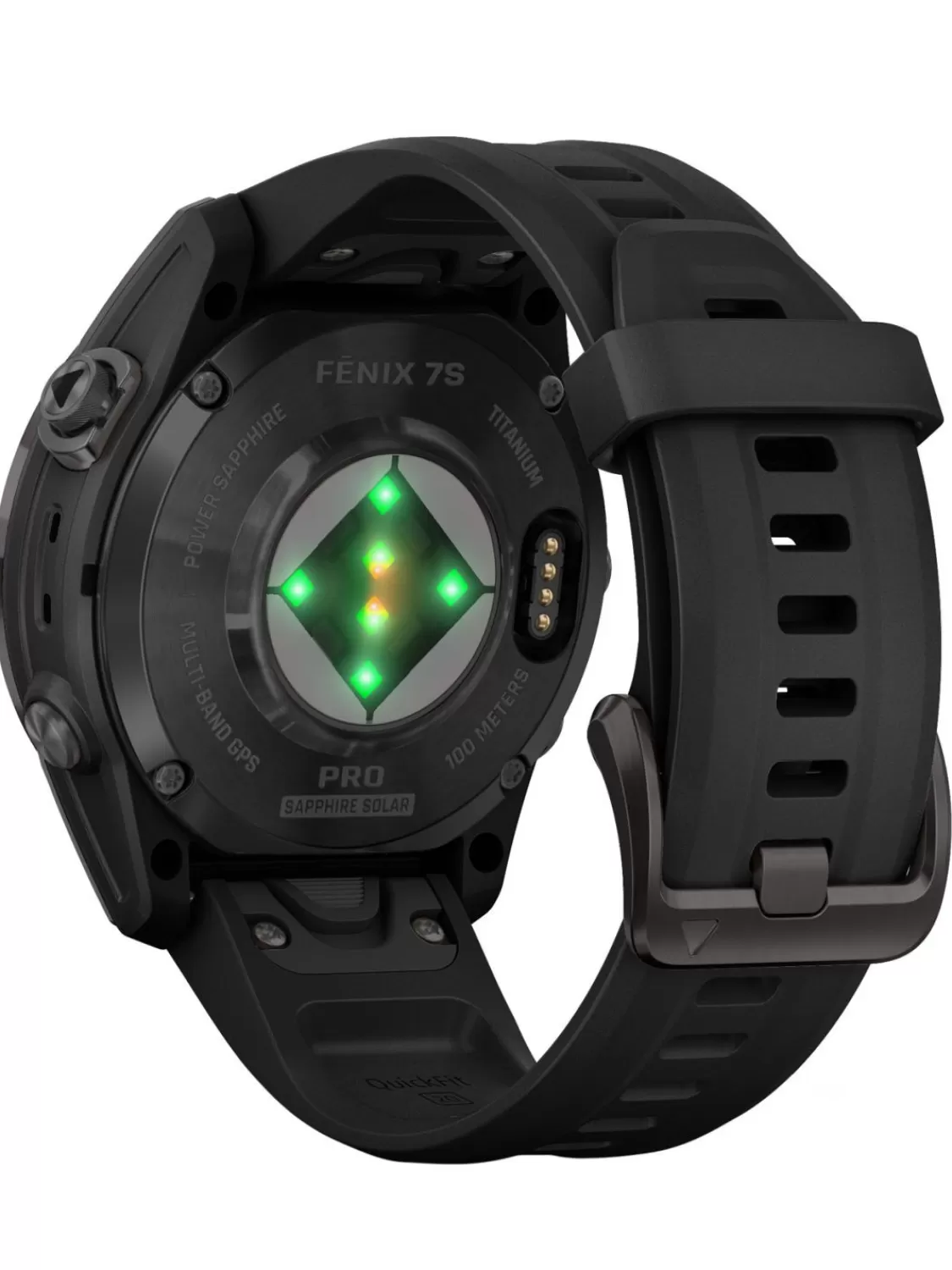 Garmin Fenix 7S Pro Saphir Solar Smartwatch Carbongrau Titan Dlc | Damenuhren