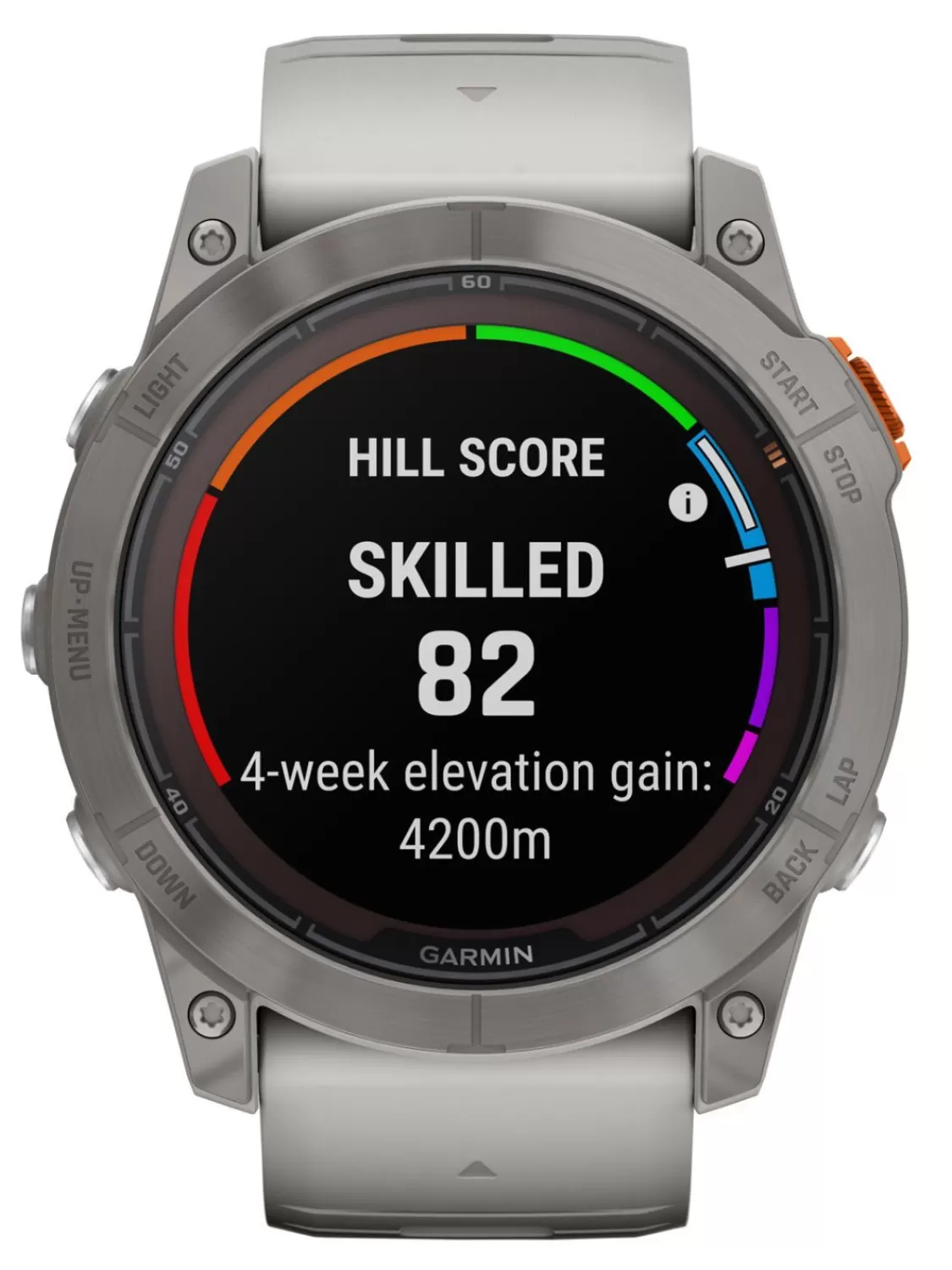 Garmin Fenix 7X Pro Saphir Solar Smartwatch Nebelgrau/Titan | Herrenuhren