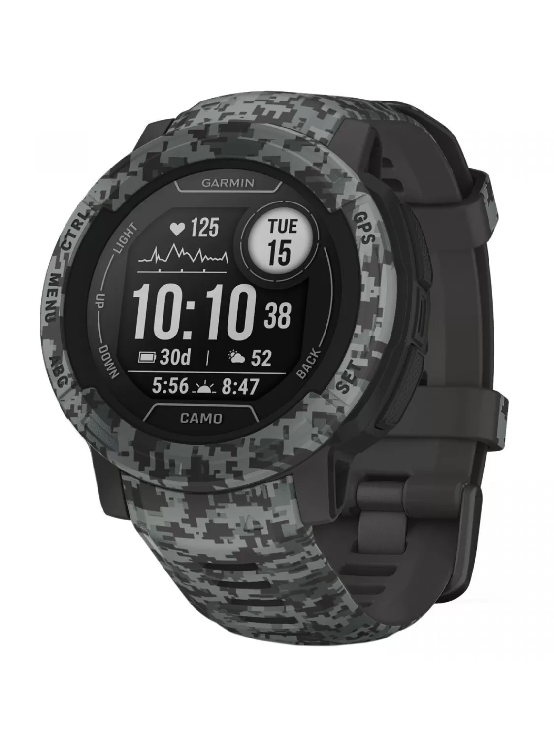 Garmin Instinct 2 Camo Edition Gps Smartwatch Schiefergrau | Damenuhren