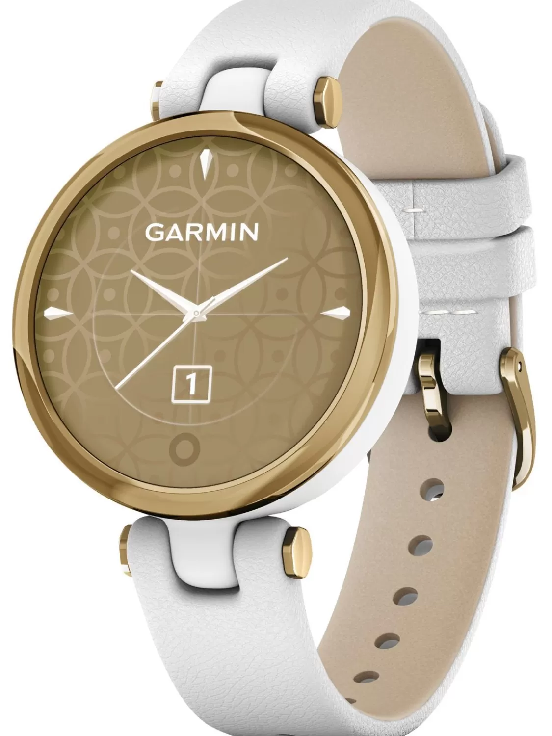 Garmin Lily Classic Damen-Smartwatch Weis/Hellgoldfarben | Damenuhren