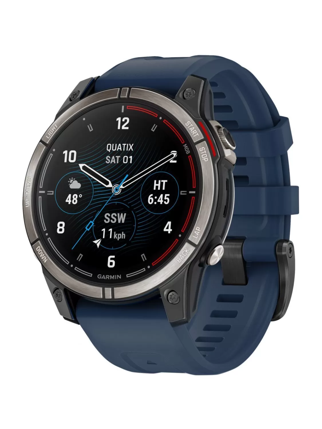 Garmin Quatix 7 Pro Marine Smartwatch Schwarz/Titan | Herrenuhren