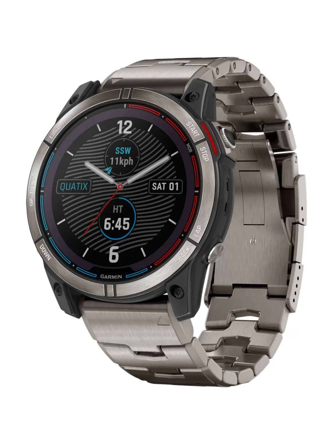 Garmin Quatix 7X Solar Marine Smartwatch Schiefer/Titan | Herrenuhren