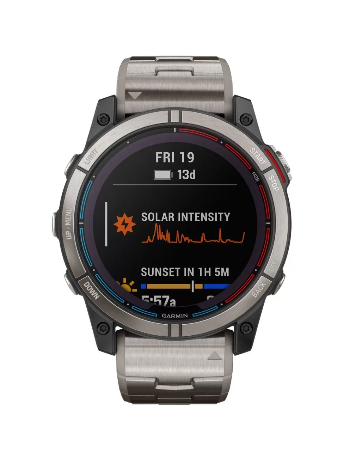 Garmin Quatix 7X Solar Marine Smartwatch Schiefer/Titan | Herrenuhren