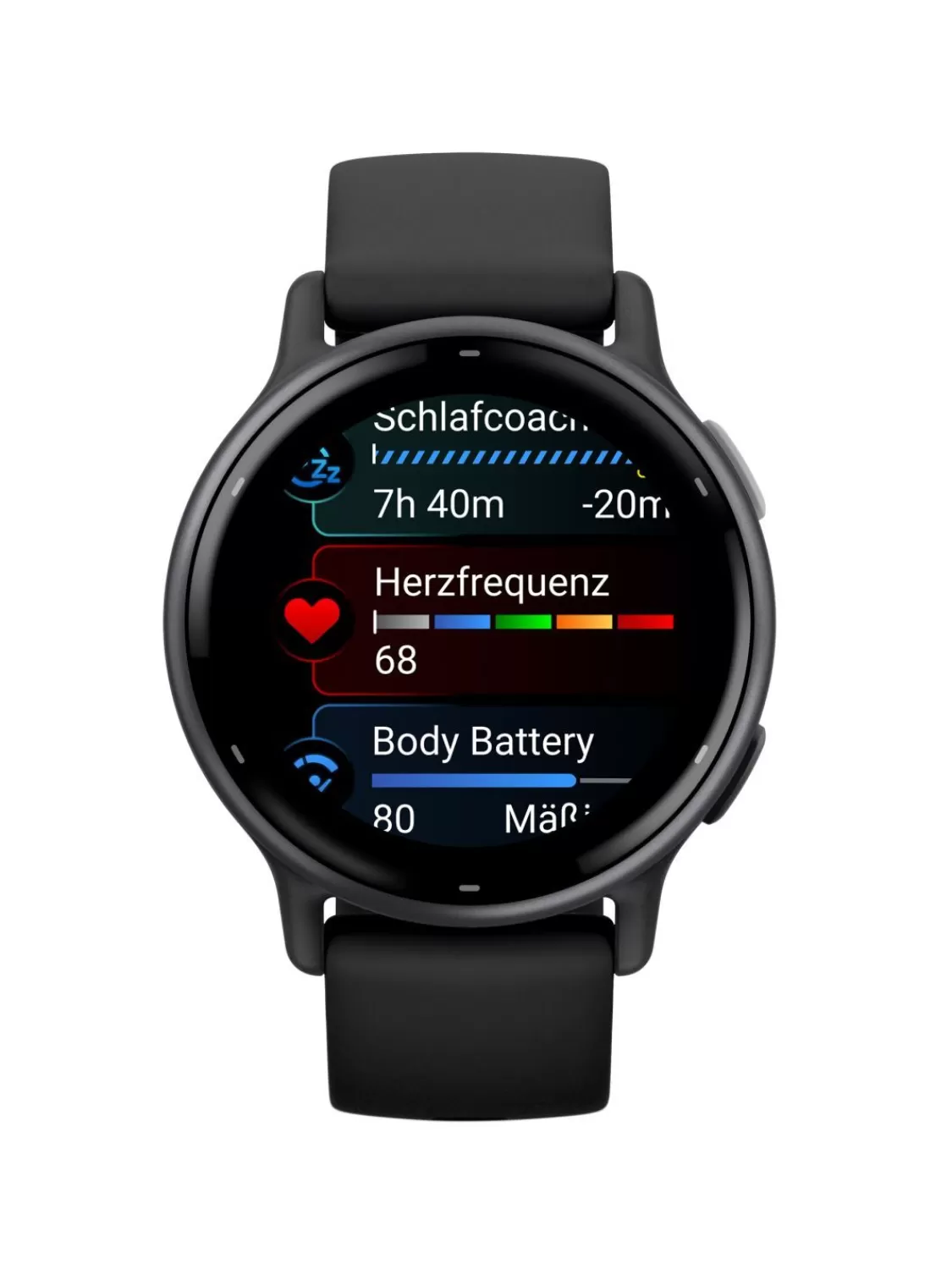 Garmin Vivoactive 5 Fitness Smartwatch Schwarz/Schiefergrau | Herrenuhren