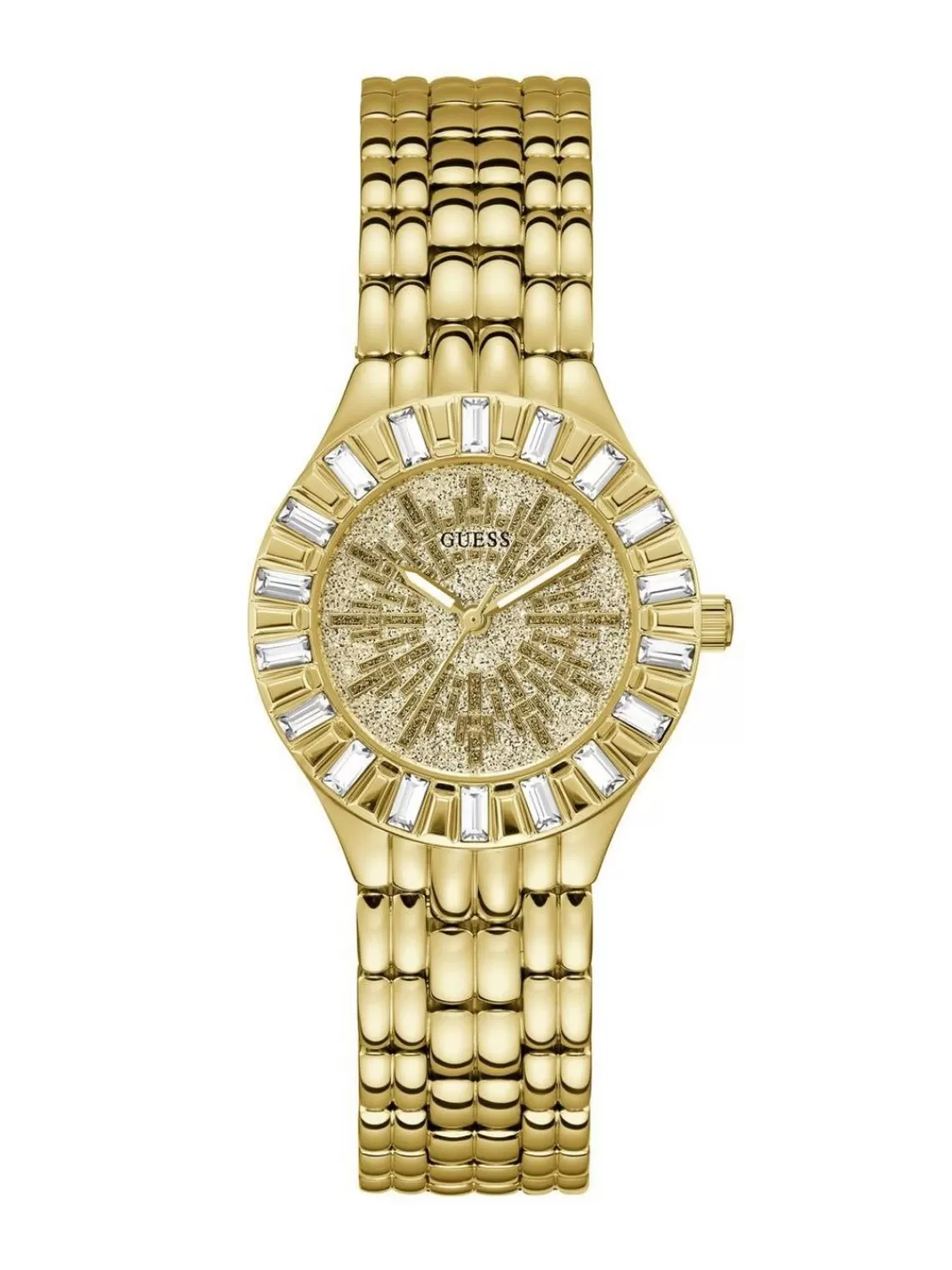 Guess Damen-Armbanduhr Firework Goldfarben | Damenuhren