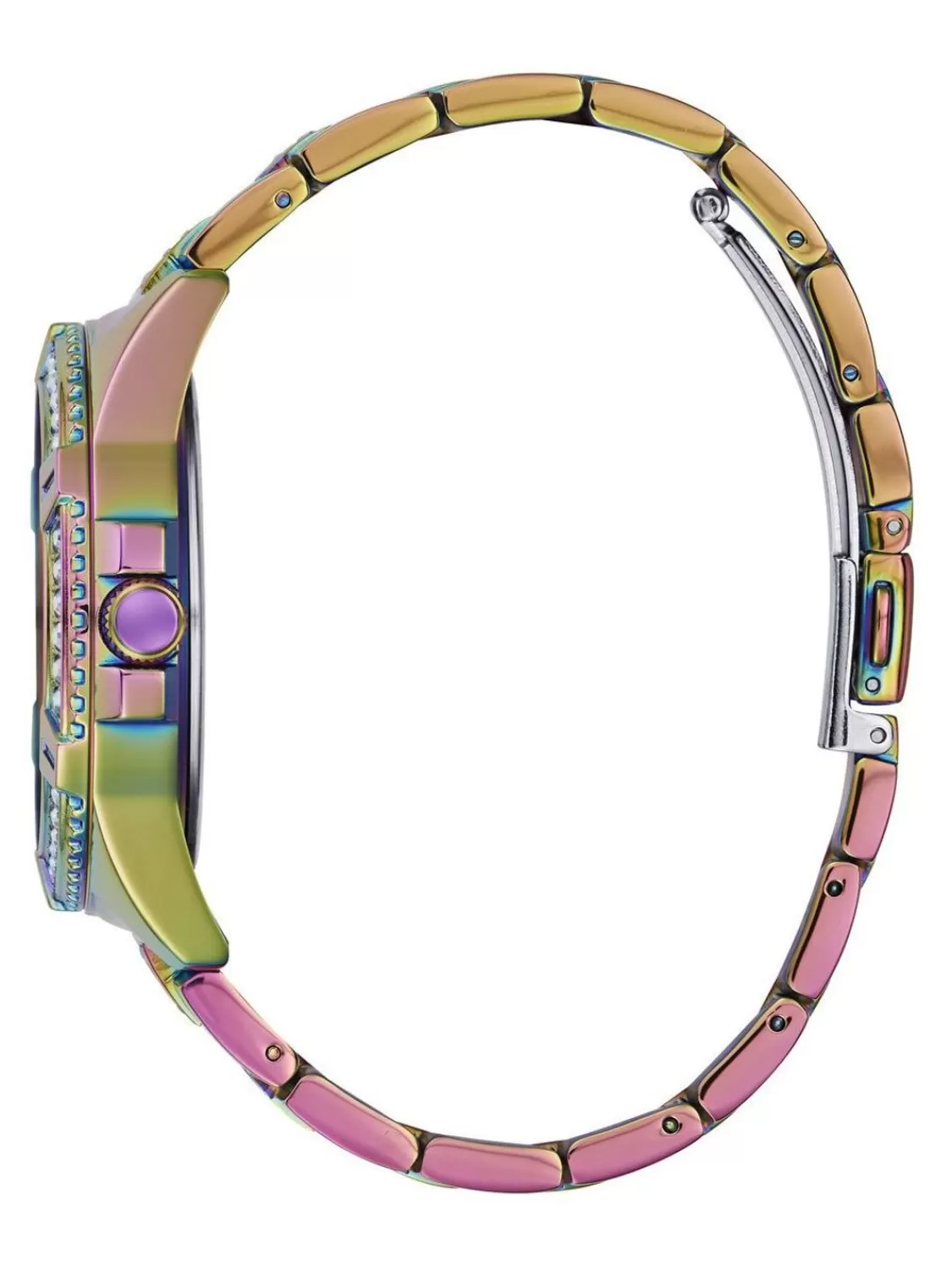 Guess Damen-Armbanduhr Lady Frontier Regenbogenfarben | Damenuhren