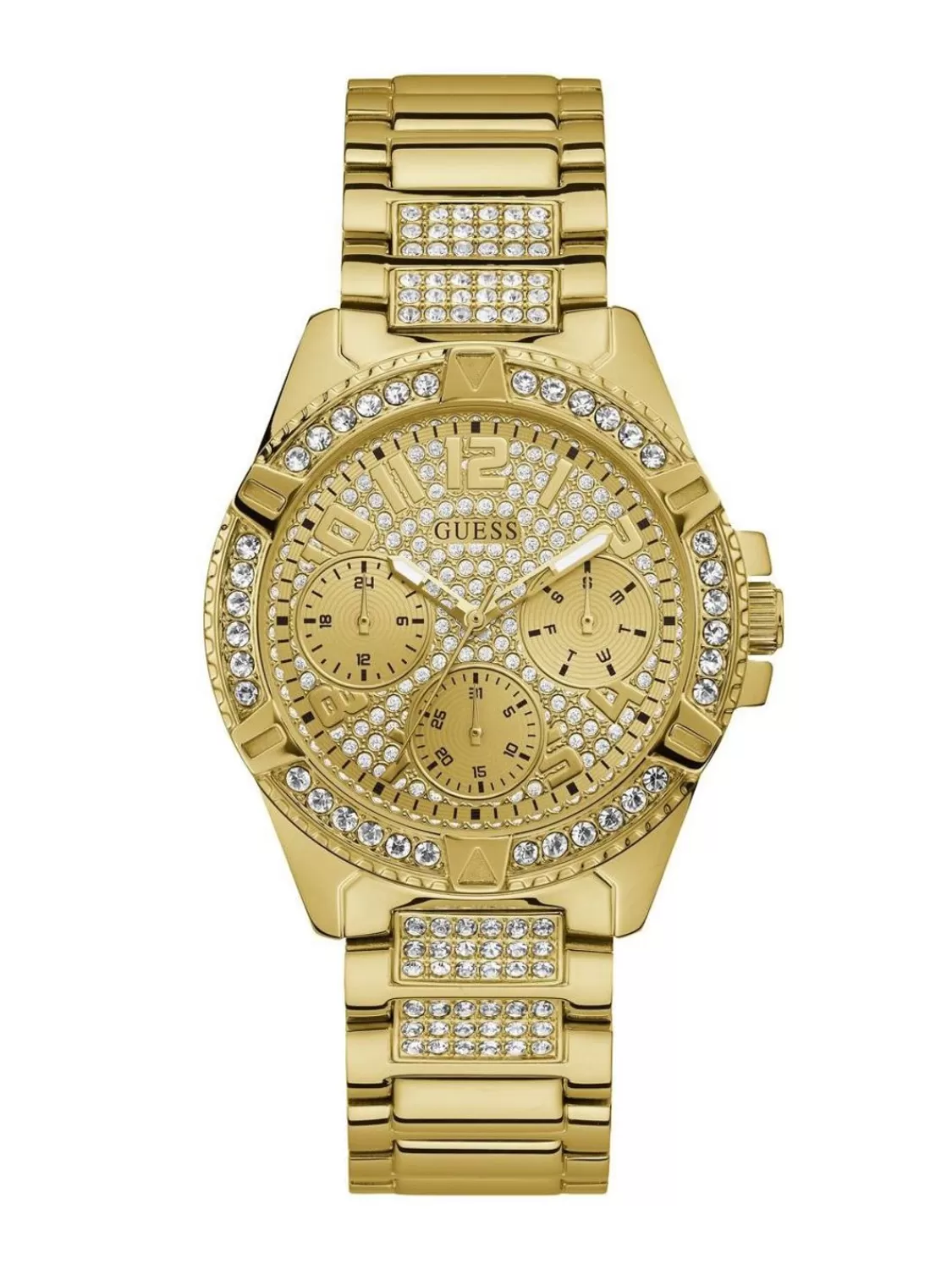 Guess Damenuhr Lady Frontier Multifunktion Goldfarben | Damenuhren