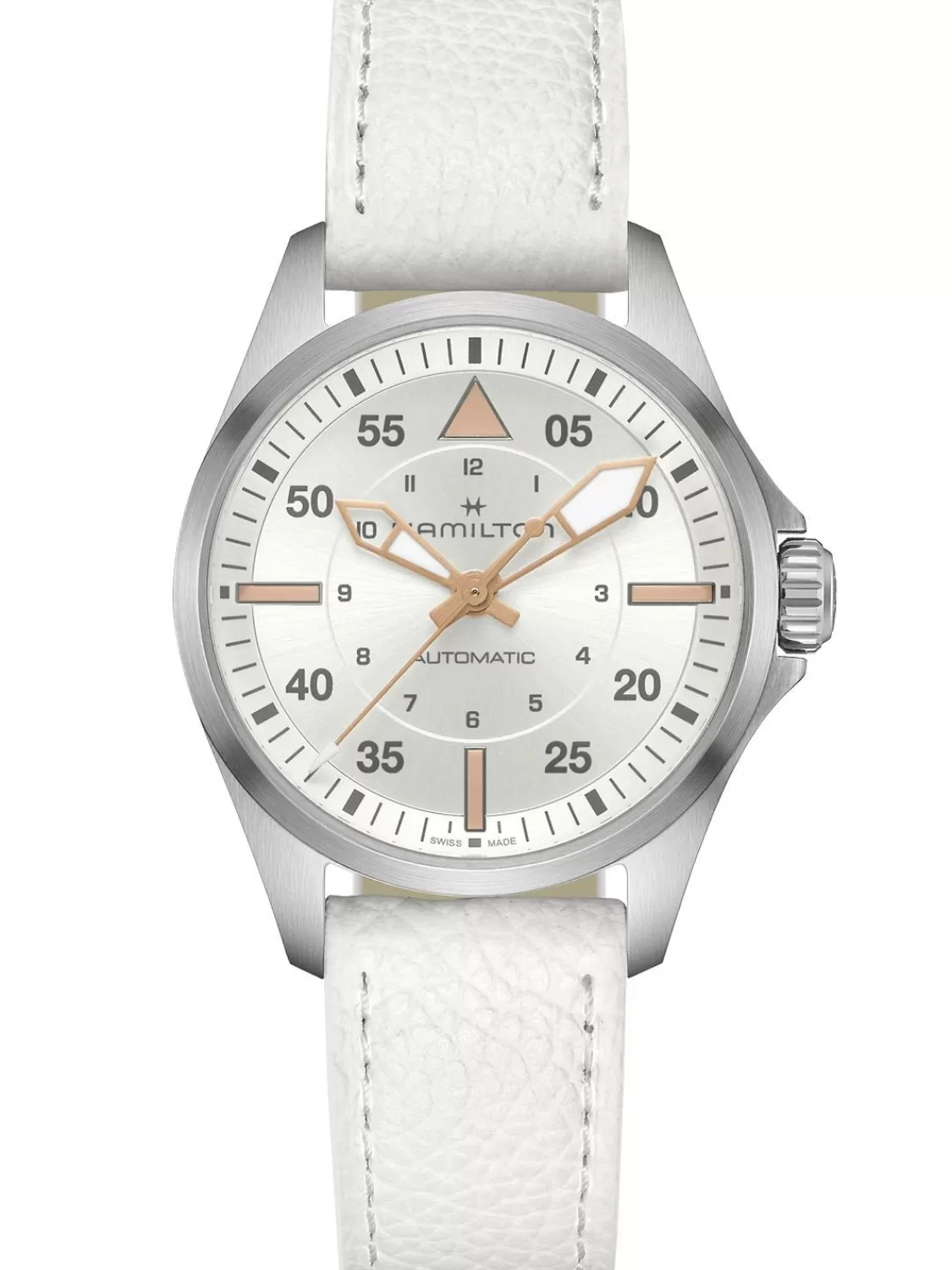 Hamilton Damenuhr Khaki Aviation Pilot Automatik Leder 36 Mm | Damenuhren