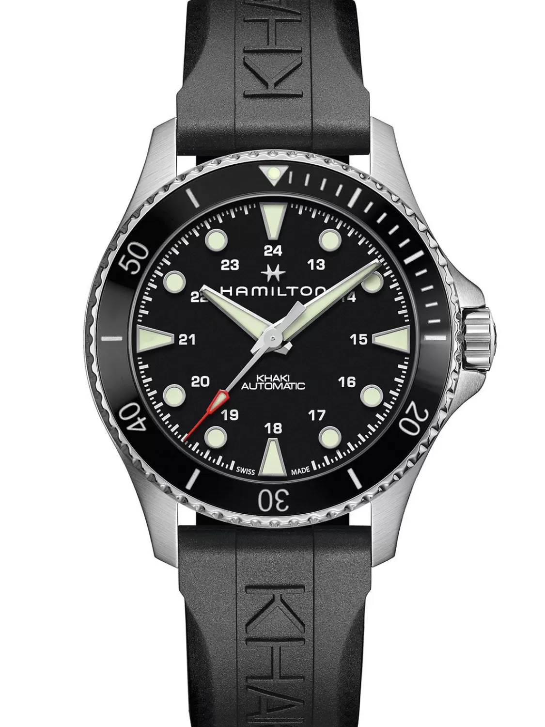 Hamilton Herrenuhr Automatik Khaki Navy Scuba Auto Schwarz | Herrenuhren