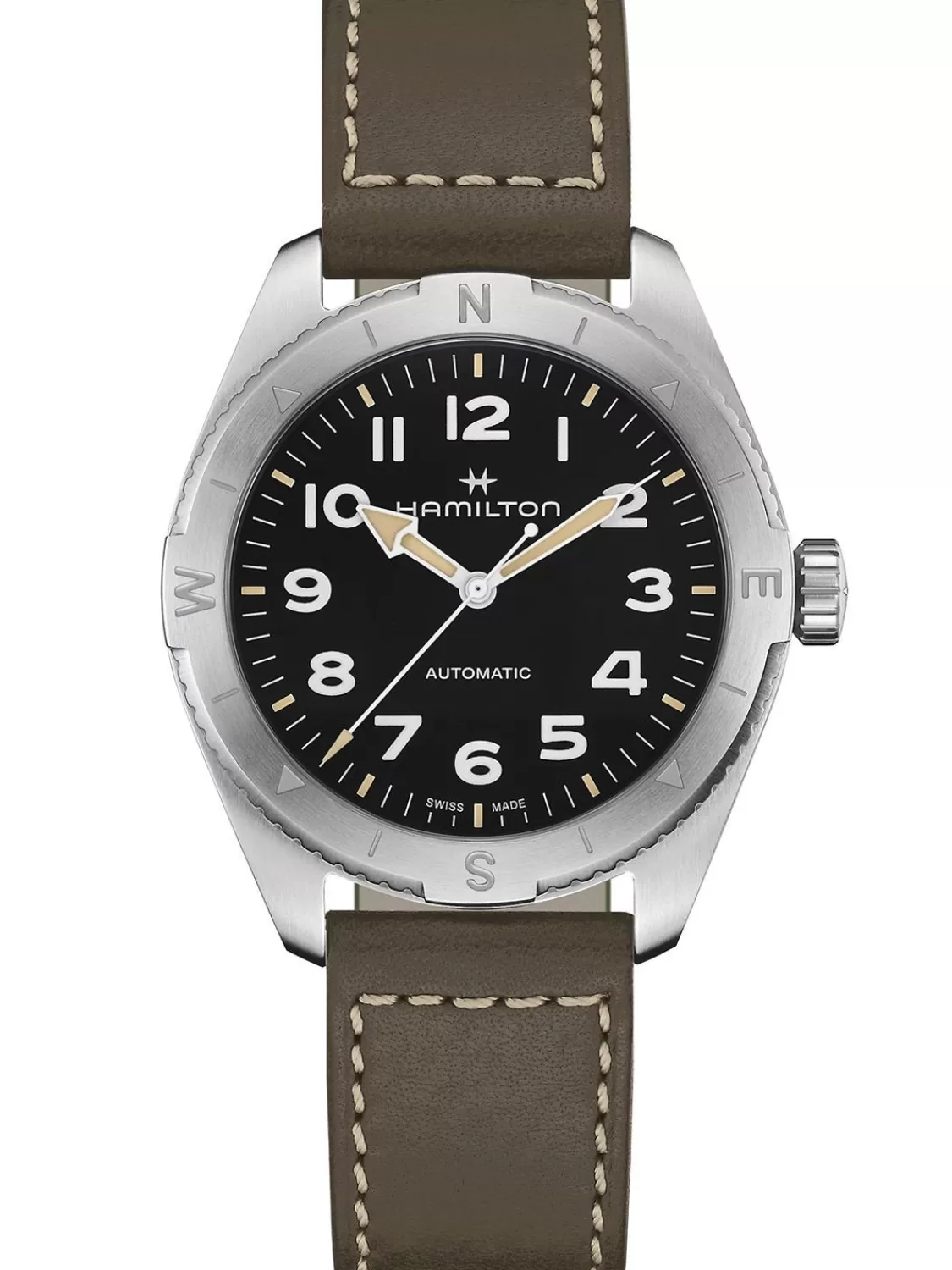 Hamilton Herrenuhr Khaki Field Expedition Automatik Grun/Schwarz | Herrenuhren