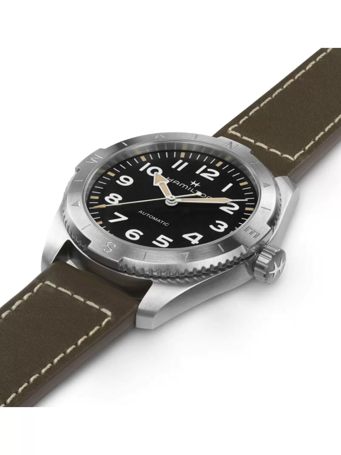 Hamilton Herrenuhr Khaki Field Expedition Automatik Grun/Schwarz | Herrenuhren