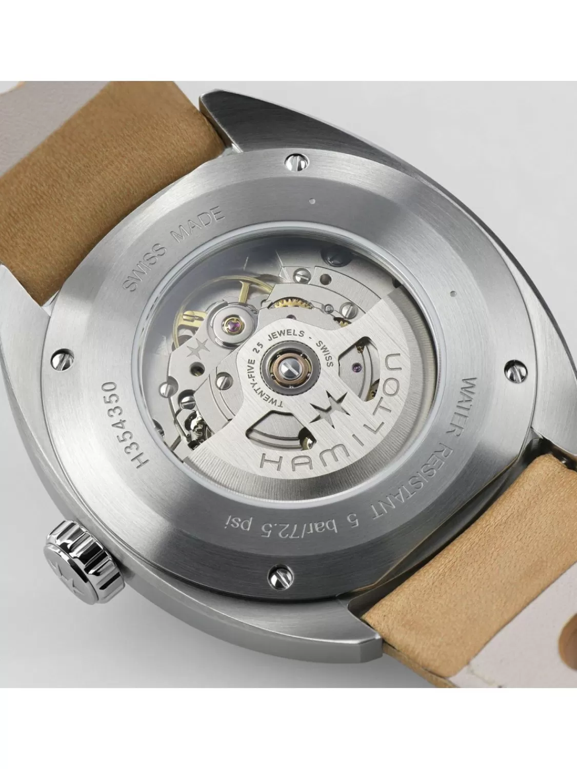 Hamilton Herrenuhr Pan Europ Day Date Automatik Beige 2 Bander | Herrenuhren