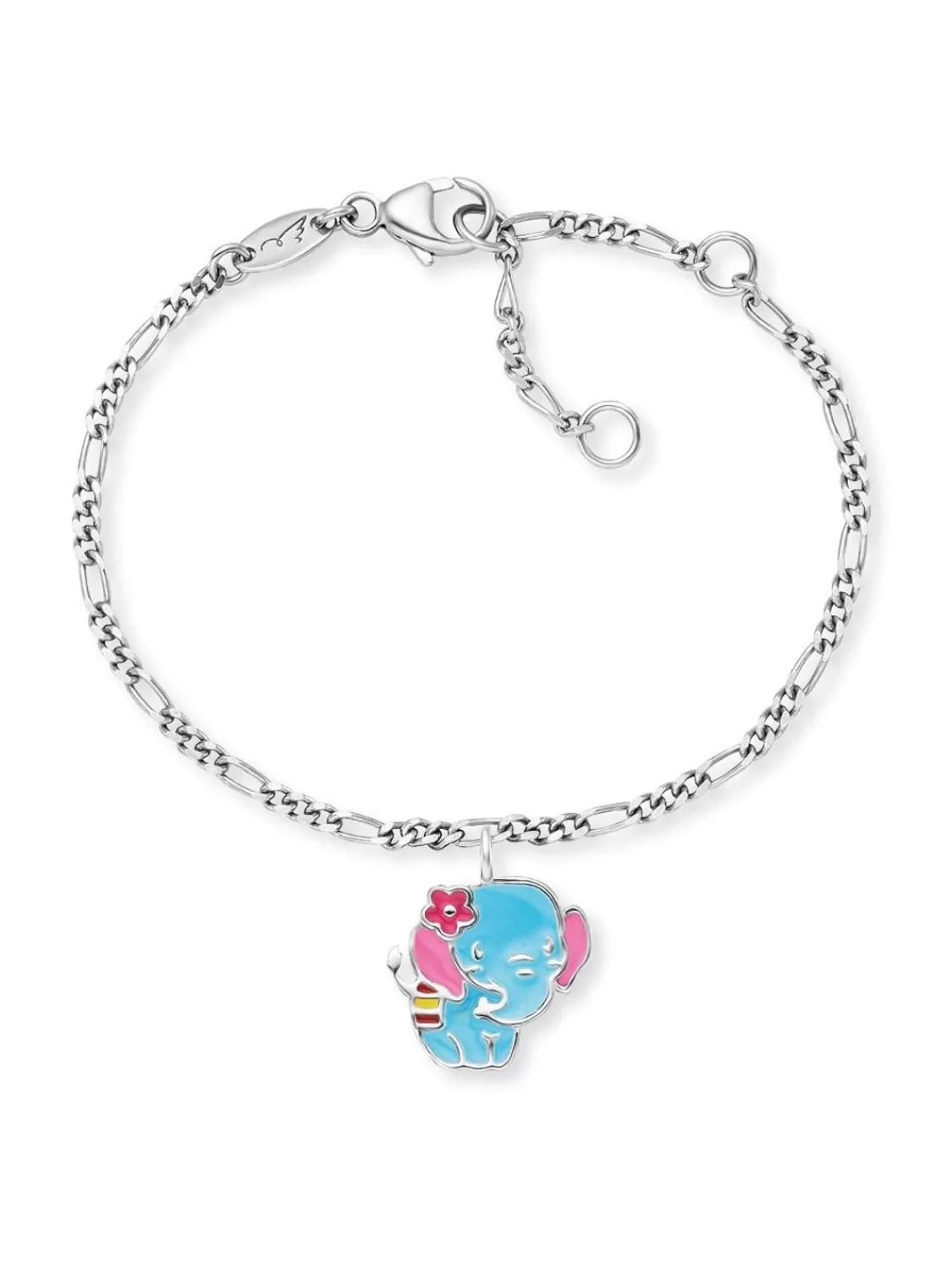 Herzengel Kinder-Armband Elefant Silber | Kinderschmuck